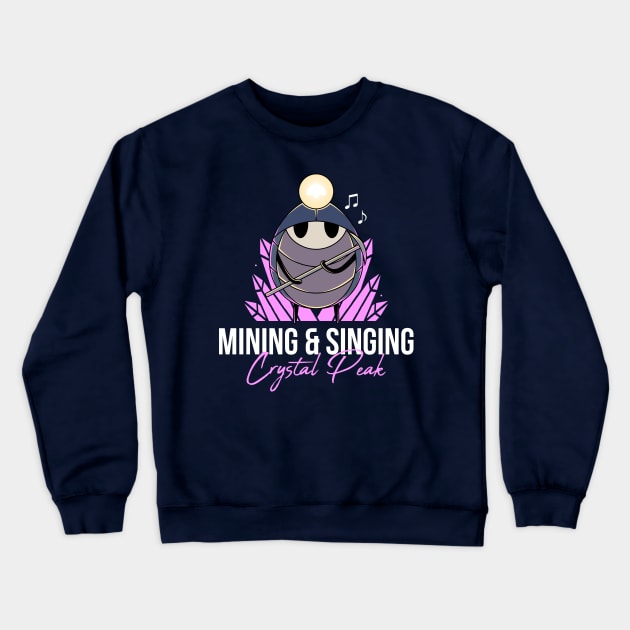 Mining & Singing Crewneck Sweatshirt by Alundrart
